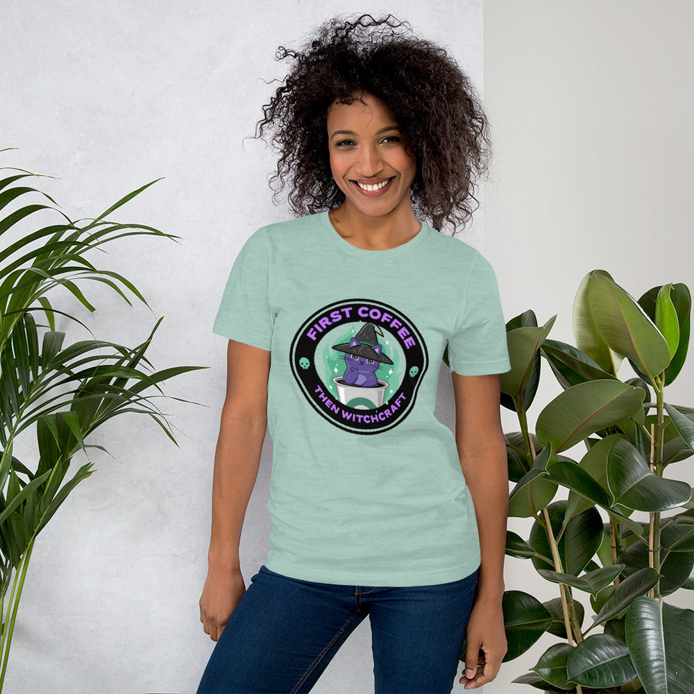 First Coffee Then Witchcraft Tee